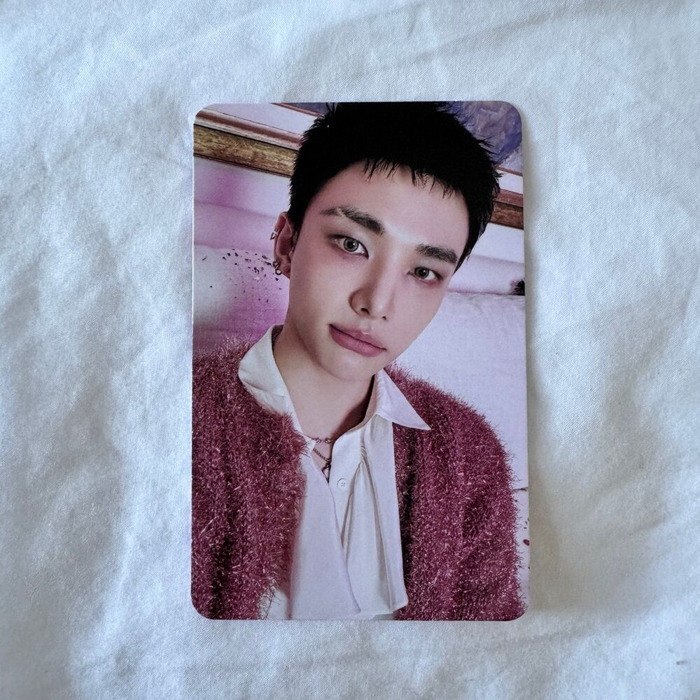 Stray Kids Hyunjin Do It photocard It Version pink